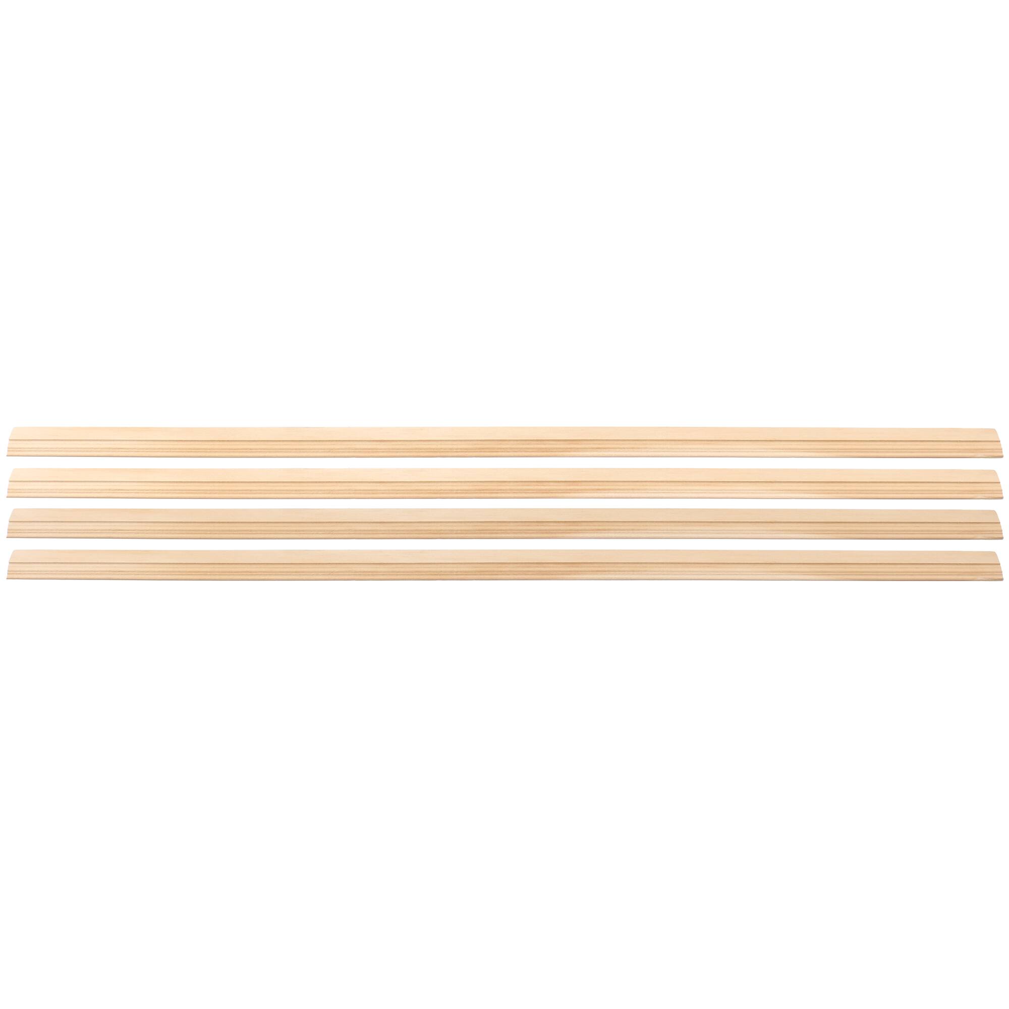 12 Packs: 4 ct. (48 total) Mini Unfinished Baseboards by Make Market®